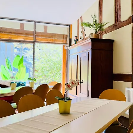 Fewozauber - 5 Klosterstrasse, Direkt Am Schloss, Garten, Kueche, 2 X Kamin, Fahrraeder Abstellbar Tatil Evi